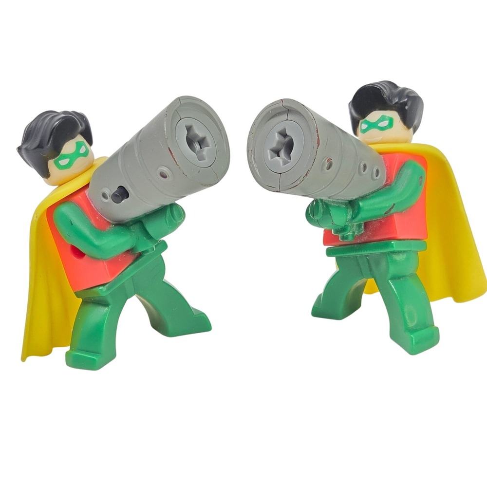 2008 Lego DC Comics‎ Robin Figures McDonald's Happy Meal Toys Set